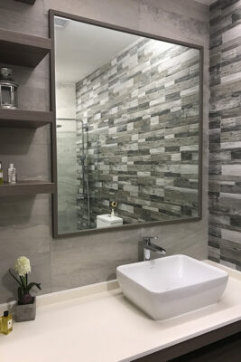 gương decor phòng tắm