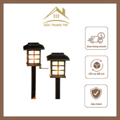 Đèn trụ năng lượng mặt trời trang trí sân vườn TD83