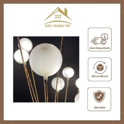Đèn dẫn lối sân khấu đám cưới bóng tròn DL15