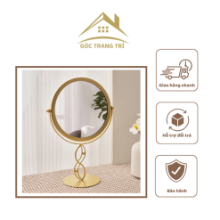 Gương để bàn trang điểm sang trọng phong cách Bắc Âu