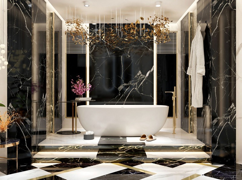 Đồ Decor Phòng Tắm Đẹp Cho Biệt Thự